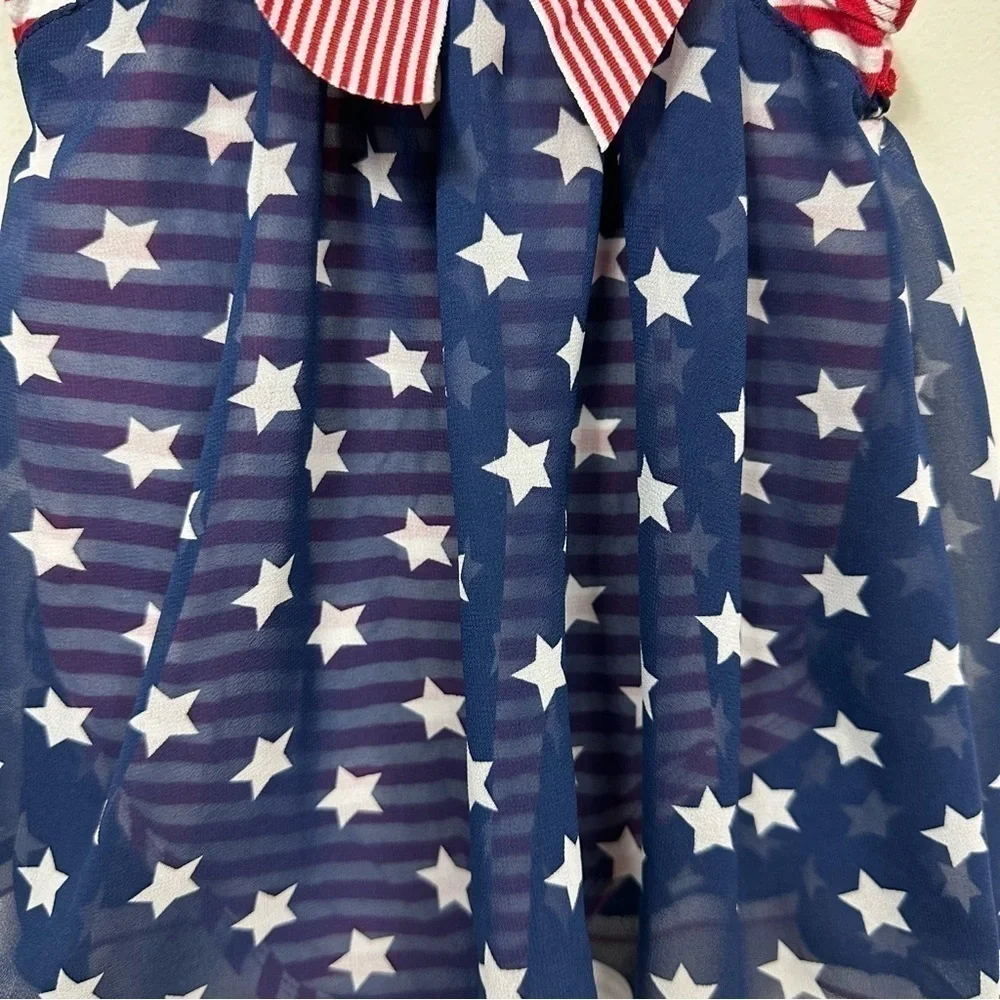 BONNIE Baby Patriotic Dress in Size 12 months